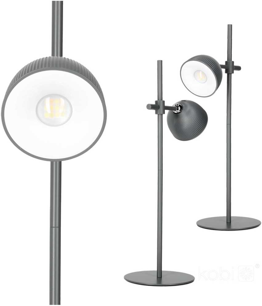 2,5W LED stalo šviestuvas ORBI, pilkas, 3000/6500K