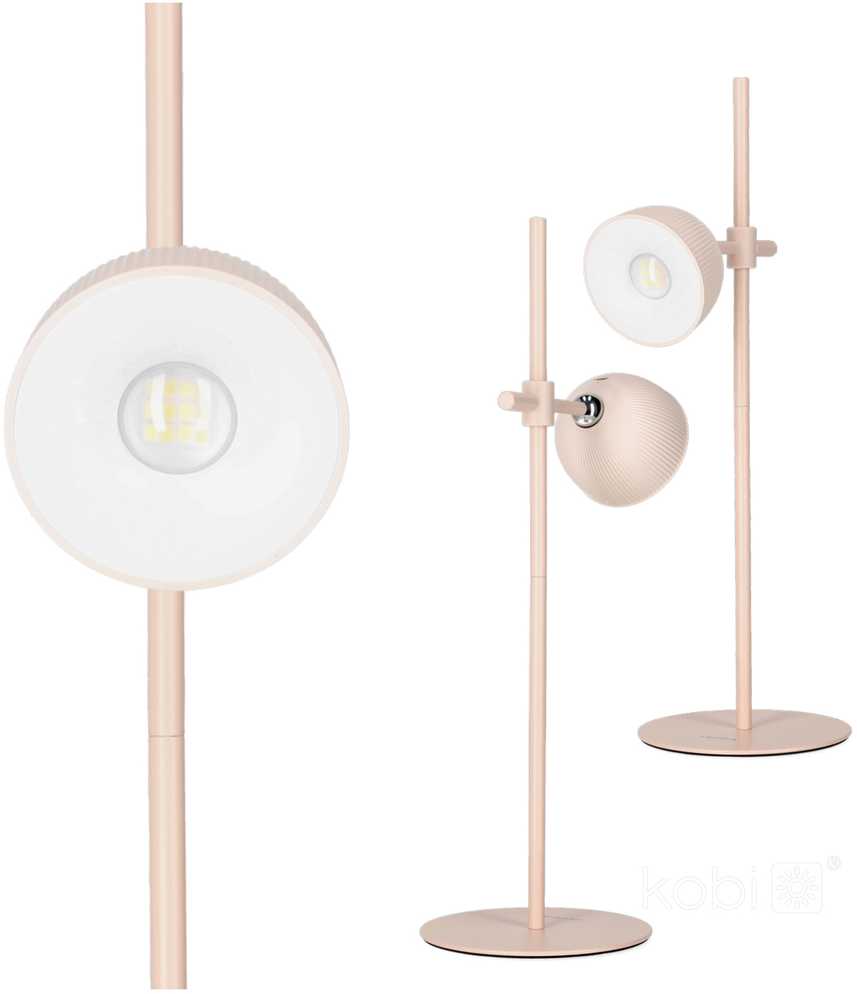 2,5W LED stalo šviestuvas ORBI, rožinės sp., 3000/6500K