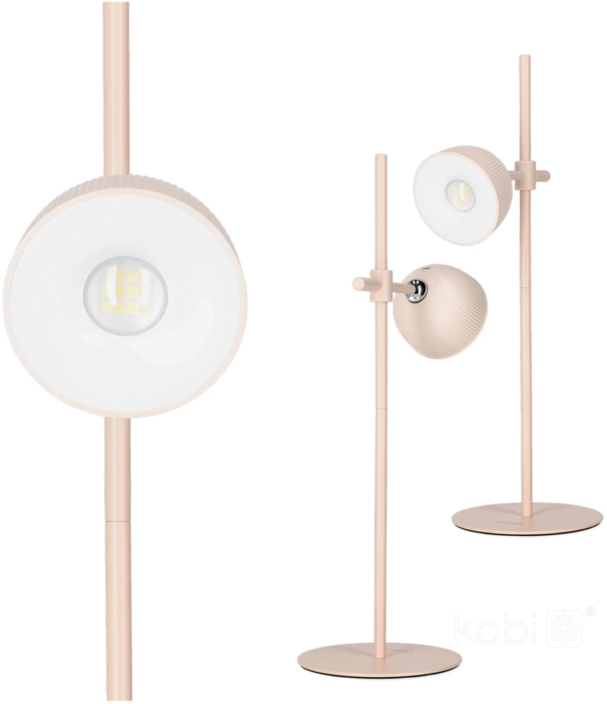 2,5W LED stalo šviestuvas ORBI, rožinės sp., 3000/6500K