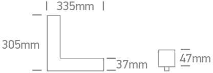 25W LED šviestuvas į magnetines sistemas MAXI, juodas, 3000/3500/4000K, 48V, 120°, 42100E/B/V