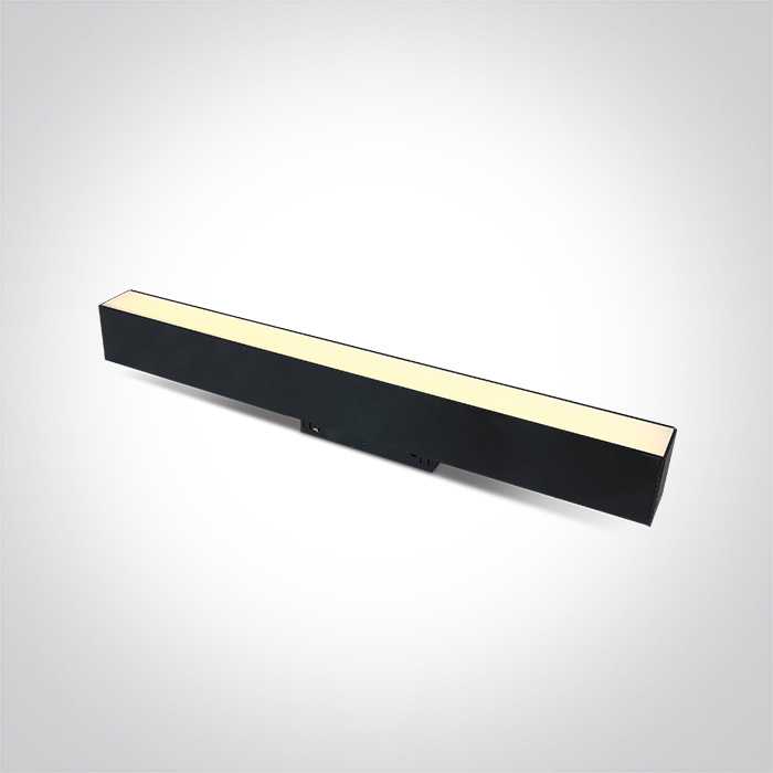 25W LED šviestuvas į magnetines sistemas MAXI, juodas, 3000/4000K, 48V, 120º, DALI, 42100BL/B/V