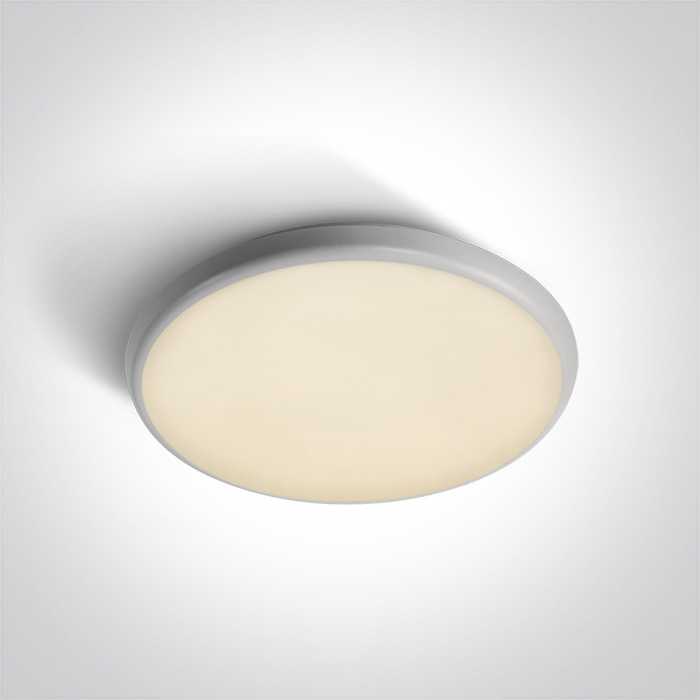 25W LED vidaus/lauko plafonas, baltas, 3000/4000/5000K, IP54, 67370/W/V