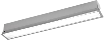 25W linijinis įleidžiamas šviestuvas X-LINE G/K LED, anoduoto aliuminio sp., 4000K, IP44