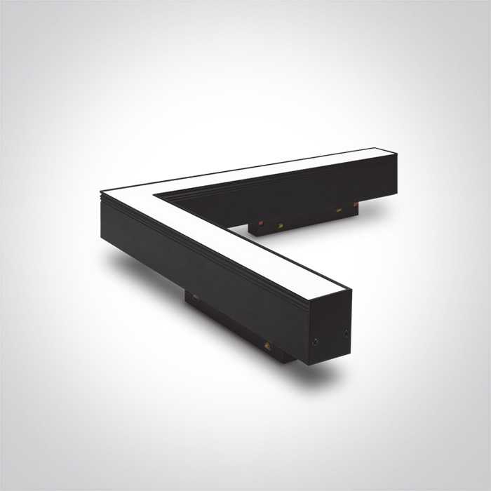 25W šviestuvas į magnetines sistemas ONELIGHT MAXI, juodas, 3000K, 42100E/B/W