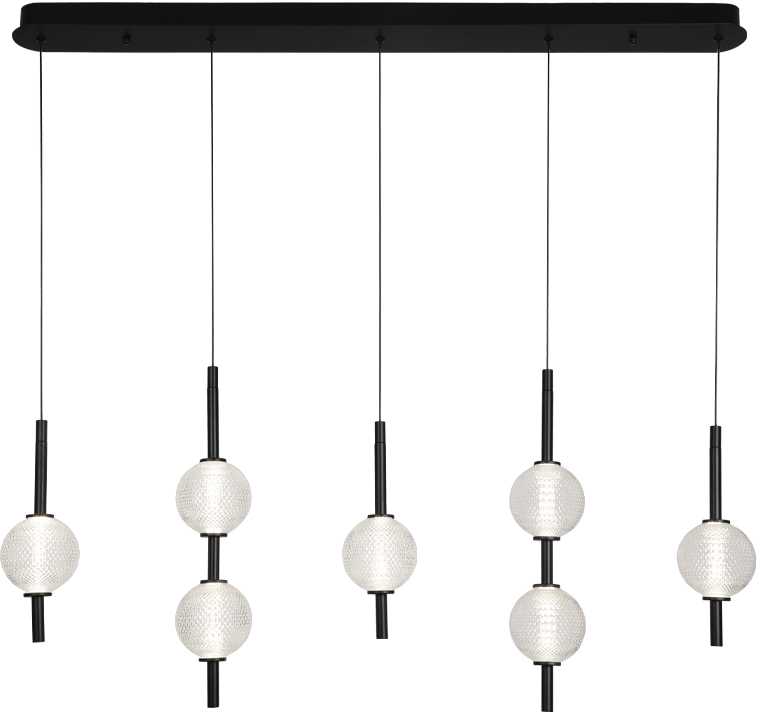 26W LED pakabinamas šviestuvas ABEONA, juodu korpusu, 4000K, 4330500