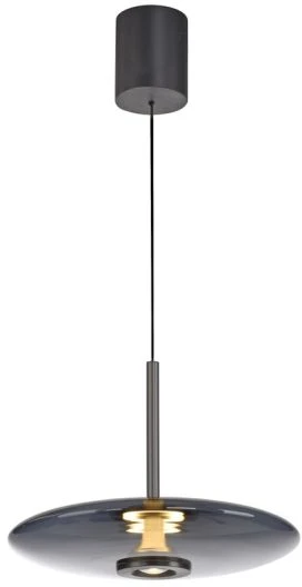 26W LED pakabinamas šviestuvas E-VITRUM, pilkos sp., 2700-5000K, dimeriuojamas, reguliuojamo aukščio