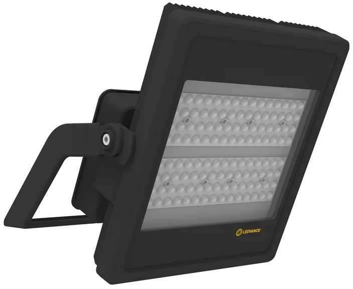 280W LED prožektorius HIGH MAST ASYM 110X30, juodas, 3000K, dimeriuojamas