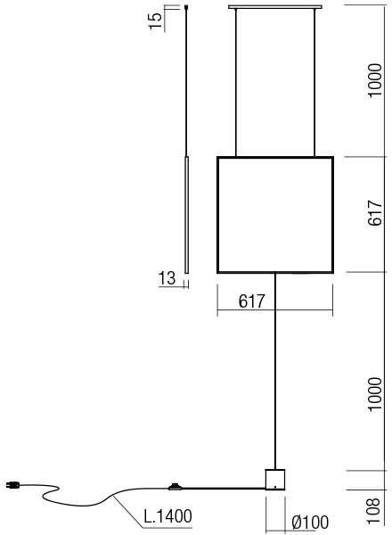 28W LED grindinis/pakabinamas šviestuvas SLICK, matinės juodos sp., 3000K, 01-2134