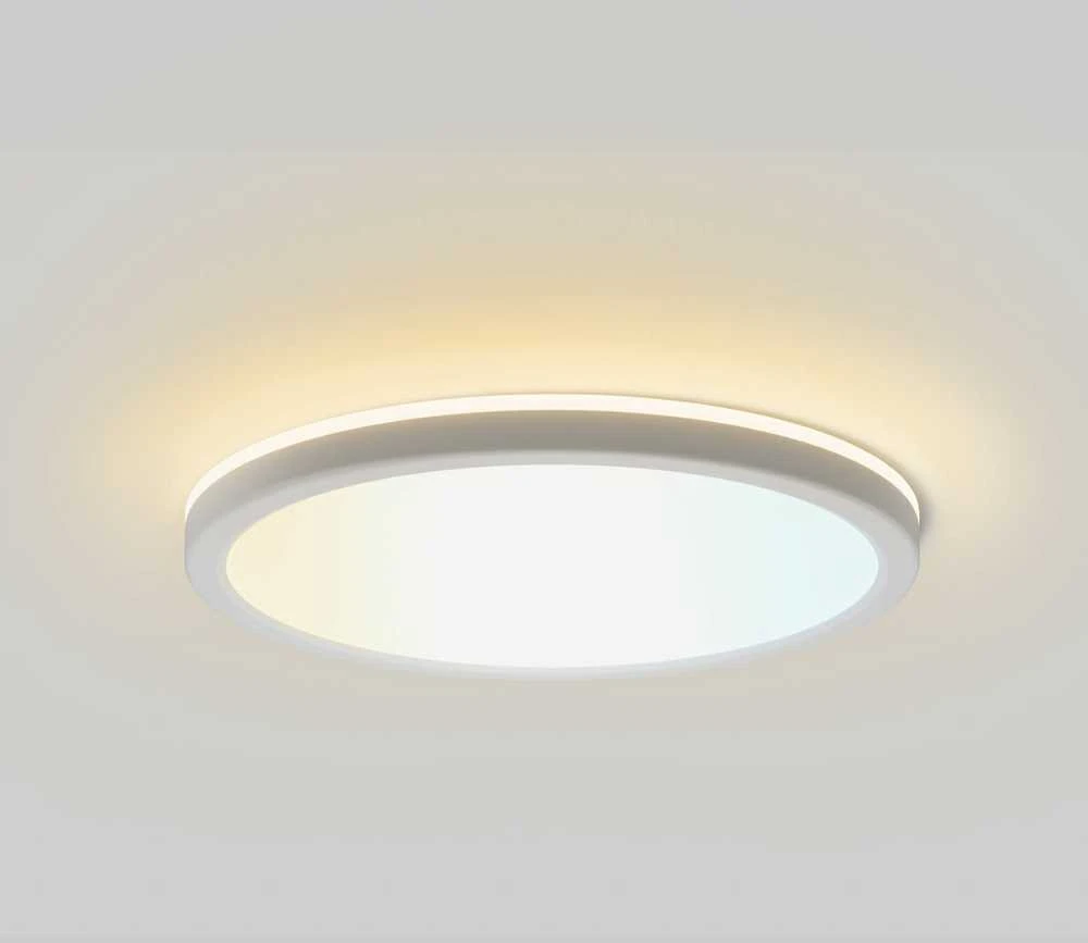 Italux 28W LED paviršinė panelė CORTE, balta, 2800/4000/6000K