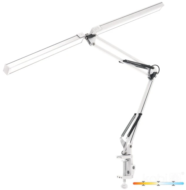 28W LED stalo šviestuvas TENUIX DUO, baltas, 3000/4000/6000K, dimeriuojamas