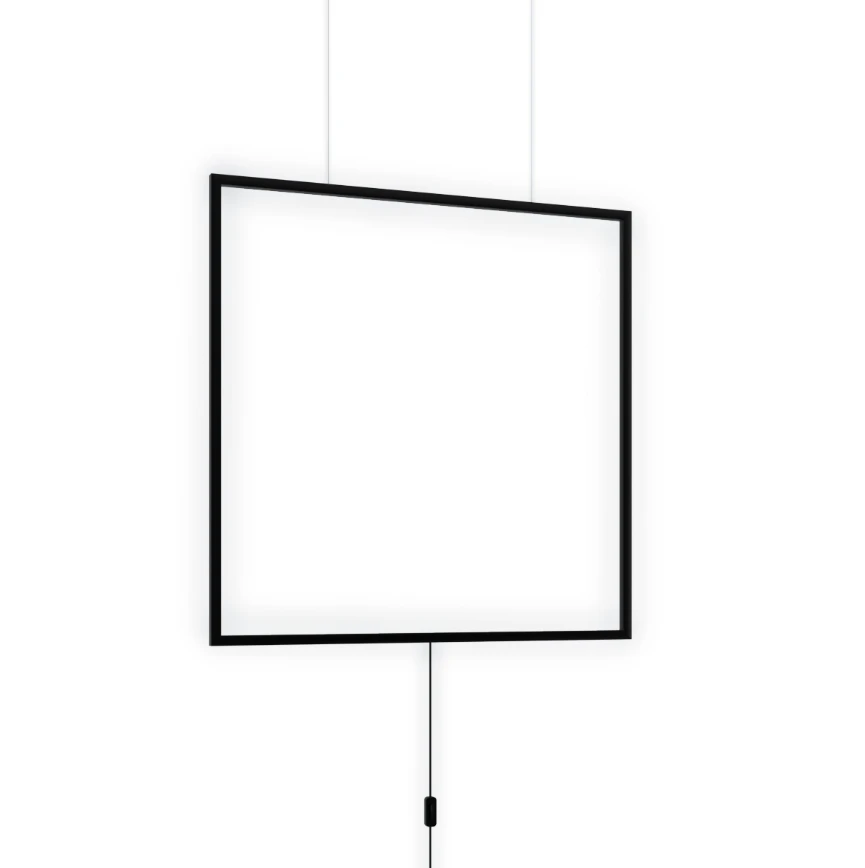 28W pakabinamas sieninis šviestuvas SHADOW, 3000K, juodas, 4222200