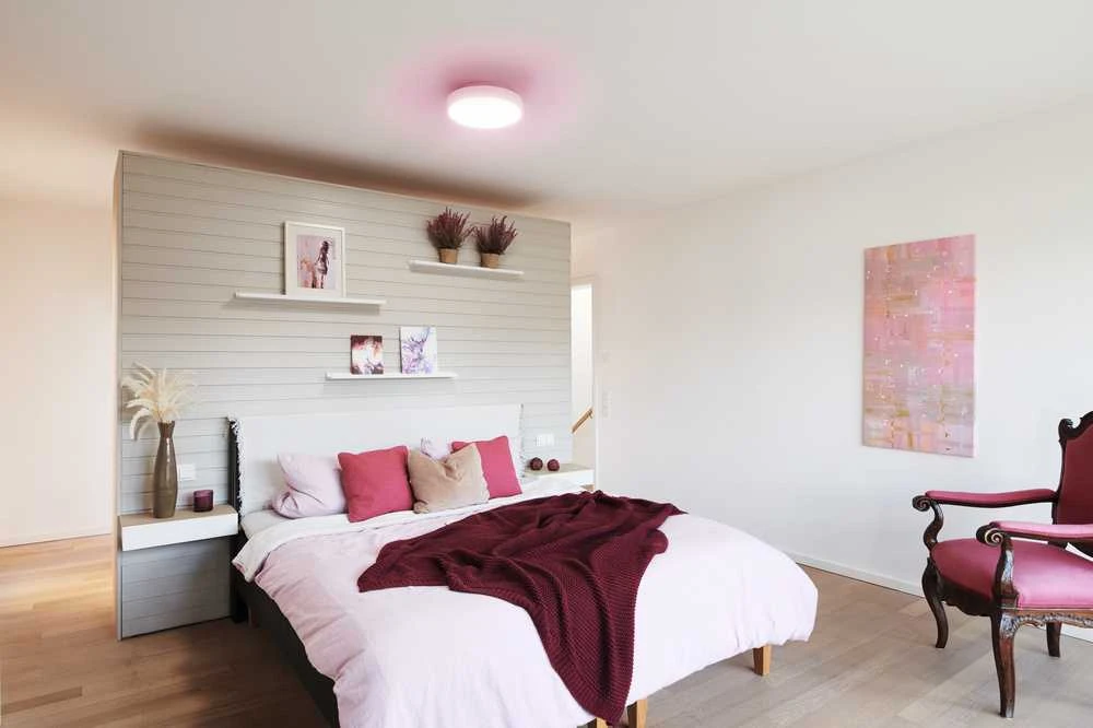 Lubinis šviestuvas Ledvance 28W paviršinis šviestuvas, baltas, 3000…6500K, išmanus+WiFi valdymas