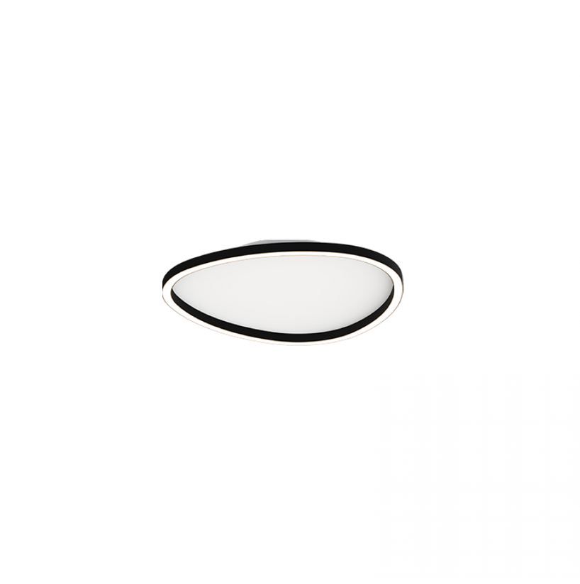29W LED lubinis šviestuvas, juodas, 3000K, dimeriuojamas, 23205