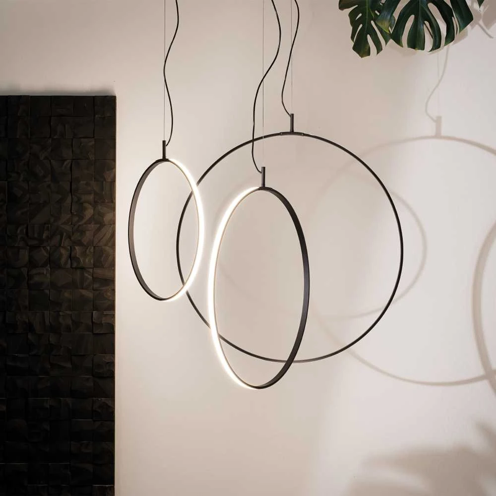 Ideal Lux Pakabinamas šviestuvas Circus Sp D44 Nero