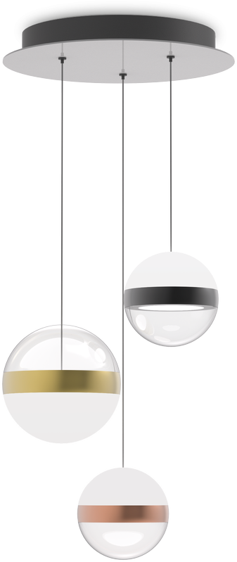29W LED pakabinamas šviestuvas GALAXY, baltas, 3000K, 342993