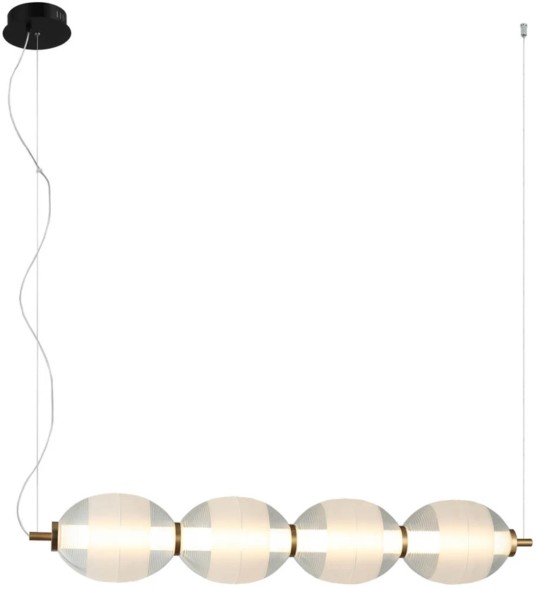 Italux Pakabinamas šviestuvas Rinot PND-45372-4-WH-CL