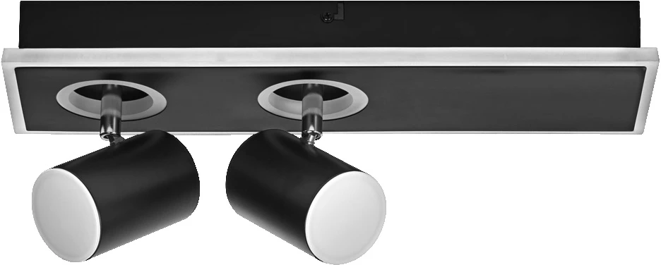 Lubinis šviestuvas 29W LED paviršinis šviestuvas SPOT MARS, juodas, 3000K
