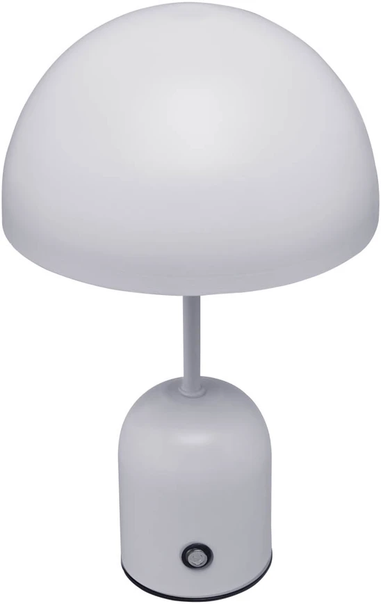 2W LED įkraunamas stalo šviestuvas CANTIA, pilkas, 3000/6500K, dimeriuojamas
