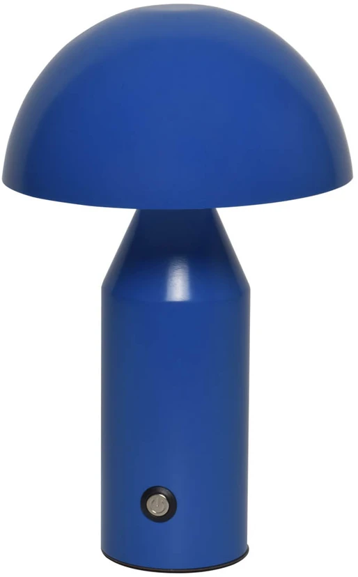2W LED įkraunamas stalo šviestuvas DORBIA, mėlynas, 3000/6500K, dimeriuojamas