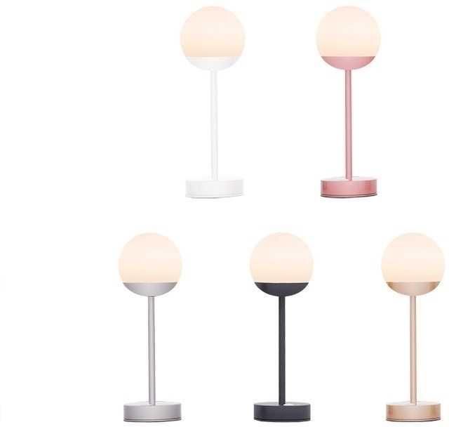 2W LED įkraunamas šviestuvas NORAI SLIM 35, rožinis, 4000K, IP44, su microUSB jungtimi, dimeriuojamas