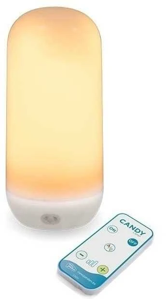 New Garden 2W LED įkraunamas šviestuvas SIROCO 30, juodas, 2000K, IP54, su microUSB jungtimi, dimeriuojamas
