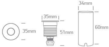 2W LED įleidžiamas į žemę šviestuvas, plieno sp., 3000K, IP67, 69068A/W