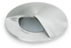 2W LED įleidžiamas lauko šviestuvas CNC 35 TOP L, plieno sp., 4000K