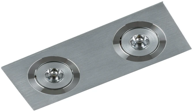 2W LED įleidžiamas šviestuvas FIAMMA, metalo sp.