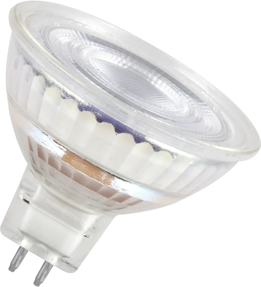 Ledvance 2W LED lemputė MR16, GU5.3, MR16, skaidri, 36°, 3000K