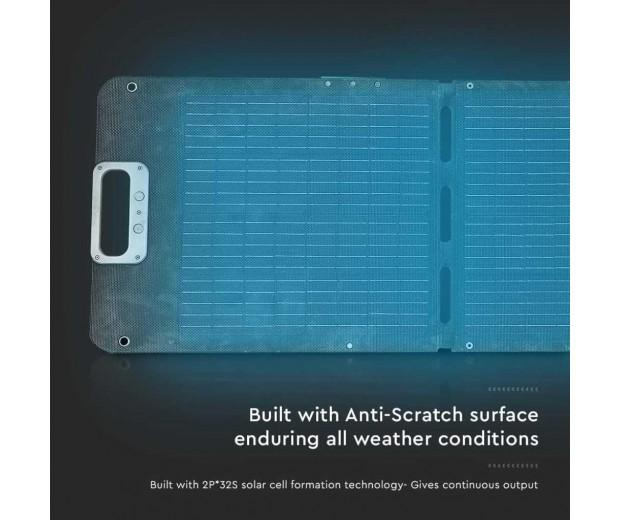 2x120W sulankstoma saulės panelė