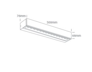 2x13W sieninis lauko šviestuvas, baltas, 3000K, IP65, 67526B3/W/W