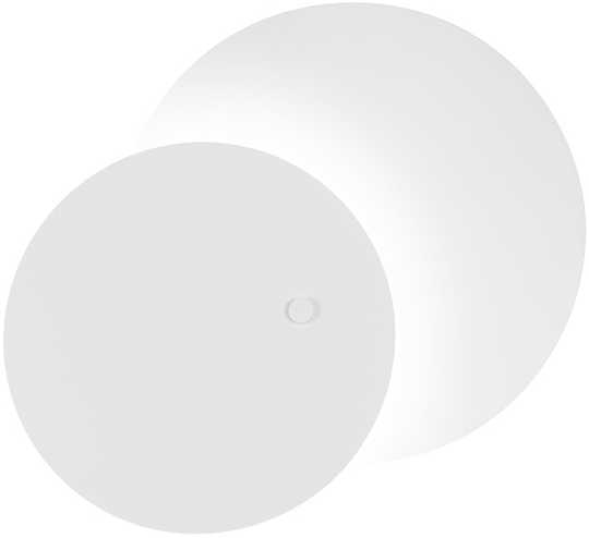 2x20W LED sieninis šviestuvas ECLIPSI, baltas, 2700K, dimeriuojamas