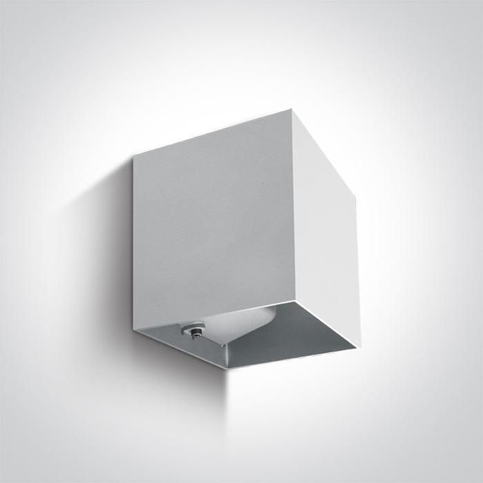 2x3W LED sieninis šviestuvas, baltas, 3000K, 67398C/W/W