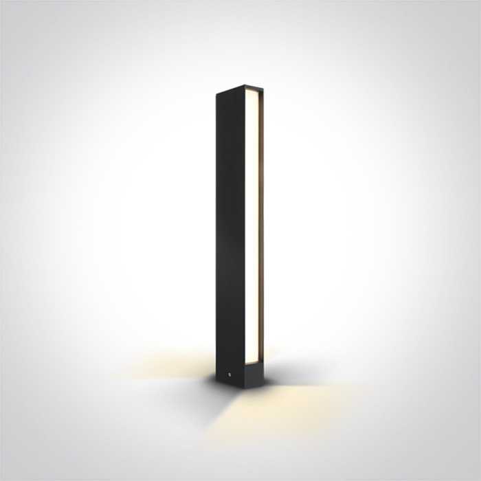 2x6W LED pastatomas lauko šviestuvas, antracito sp., 3000K, 67460B/AN/W