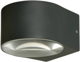 2x6W LED sieninis šviestuvas ANIA, antracito sp., 3000K, IP65, A2060100GR