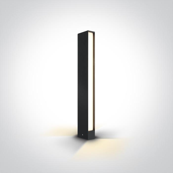 2x6W LED pastatomas lauko šviestuvas, antracito sp., 3000K, 67460B/AN/W