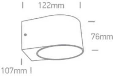 2x6W sieninis lauko šviestuvas, su lęšiu, antracito spalvos, IP65, 67480B/AN/W