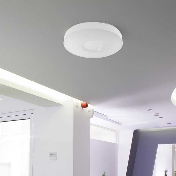 Lubinis šviestuvas V-tac 30/60W LED paviršinis šviestuvas, baltas, 3000/4000/6500K, dimeriuojamas, VICTORY dangtelis