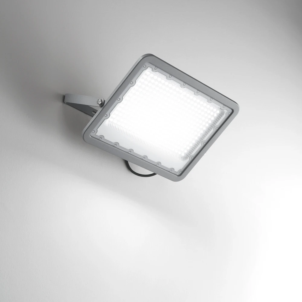 300W LED prožektorius ATHOS, pilkas, 4000K, IP65