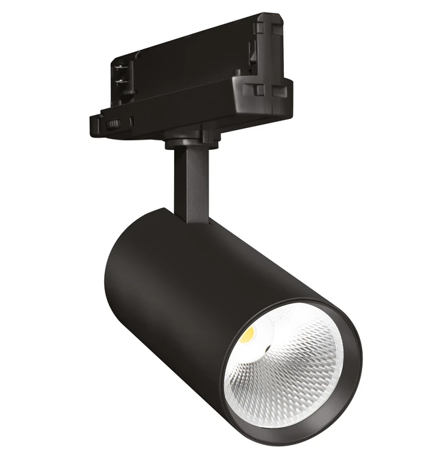 30W LED akcentinis šviestuvas į 3 fazių bėgelius SPECIAL FOOD, juodas, 24°, 2400K, skirtas duonos gaminių apšvietimui
