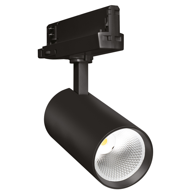 30W LED akcentinis šviestuvas į 3 fazių bėgelius SPECIAL FOOD, juodas, 24°, 2400K, skirtas duonos gaminių apšvietimui