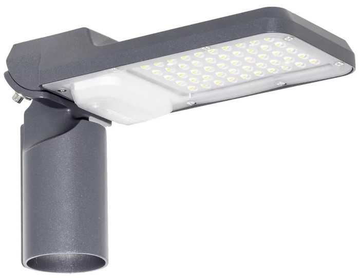 30W LED gatvės šviestuvas URBAN AREA, pilkas, 6500K, 155°x80°