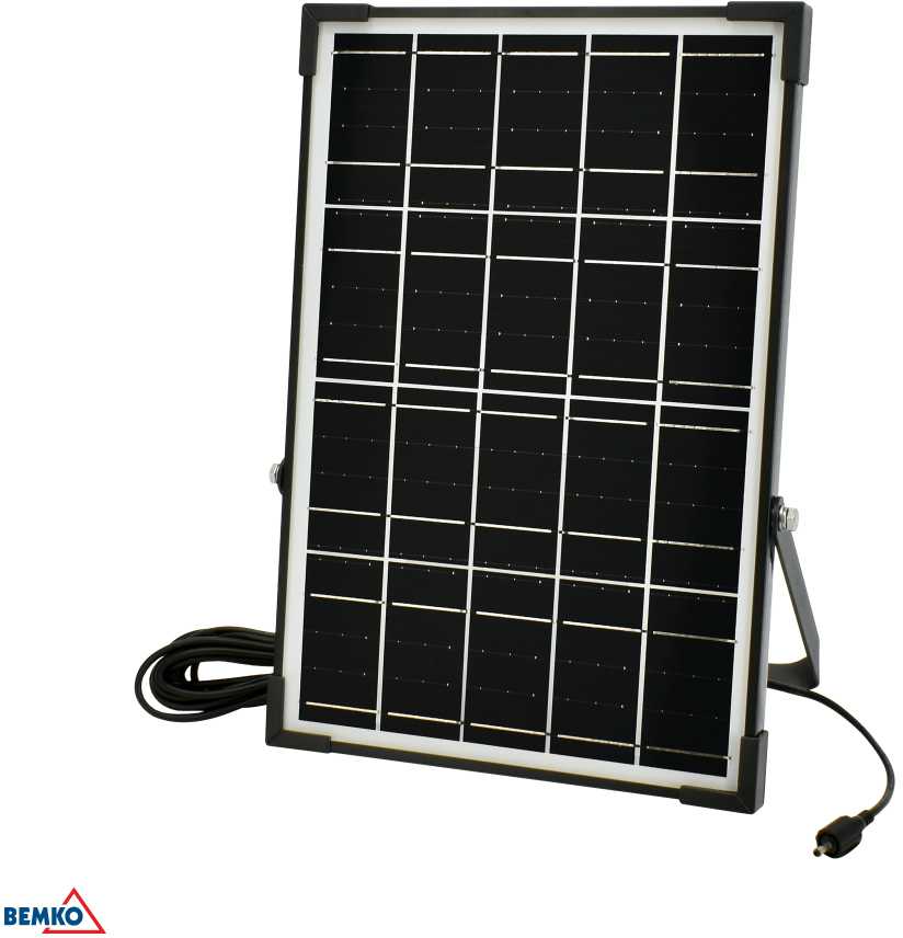 30W LED įkraunamas prožektorius su saulės baterija ir judesio davikliu, juodas, 4000K, IP65