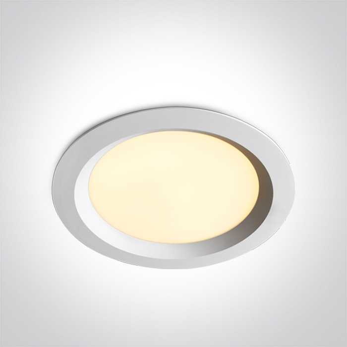 30W LED įleidžiamas šviestuvas, baltas, 3000/4000/5000K, IP65, 10130BX/W/V