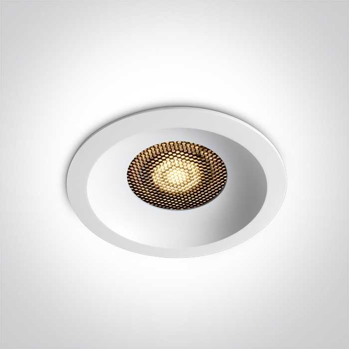 30W LED įleidžiamas šviestuvas, baltas, 3000/3500/4000K, su filtru nuo akinimo, 10130DH/W/V