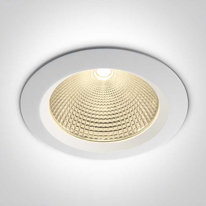 30W LED įleidžiamas šviestuvas, baltas, 3000/4000/5000K, 10130CA/W/V
