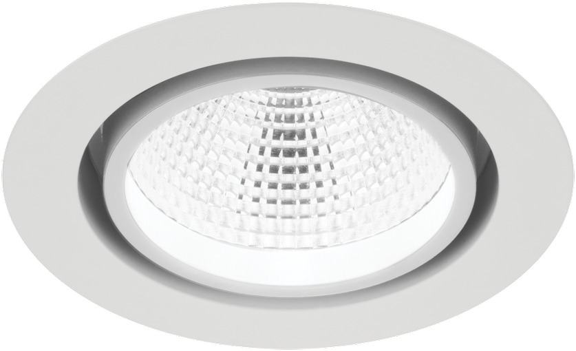 30W LED įleidžiamas šviestuvas LUGSTAR SHOP, baltas, 3250K, 72°