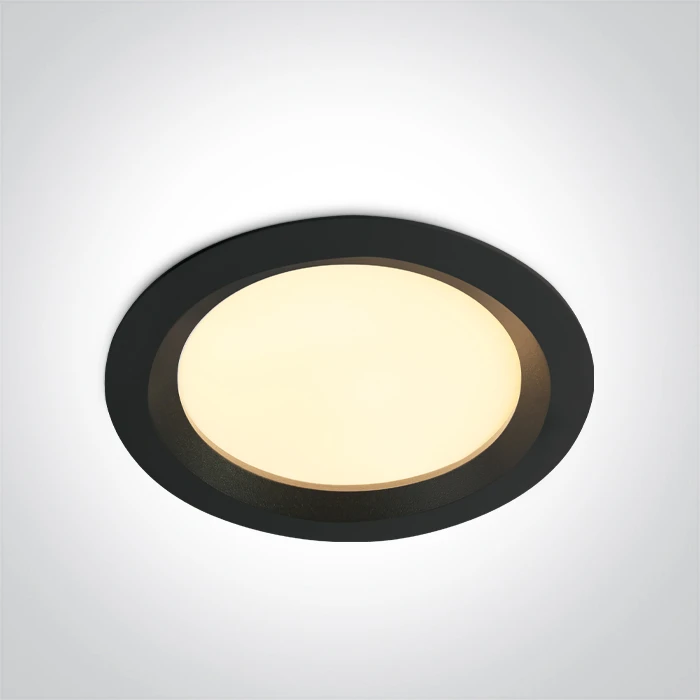 30W LED įleidžiamas vidaus/lauko šviestuvas, juodas, 3000/4000/5000K, IP65, 10130BX/B/V