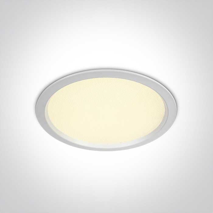 30W LED įleidžiamas vonios šviestuvas, baltas, 3000/4000/6000K, IP44, 10130U/W/V