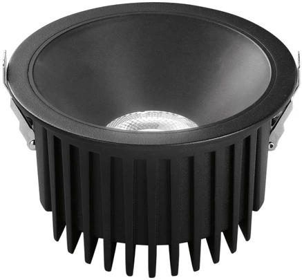 30W LED lauko įleidžiamas šviestuvas QUANTUM, juodas, CCT, IP44